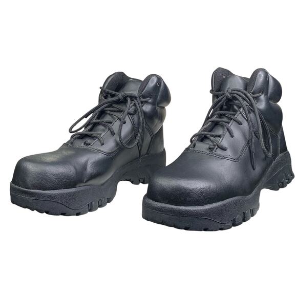 Worx X Red Wing Men’s Copper Black Leather Safety Toe Boot Size US 7.5 main image 7